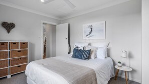 4 bedrooms, iron/ironing board, travel cot, WiFi