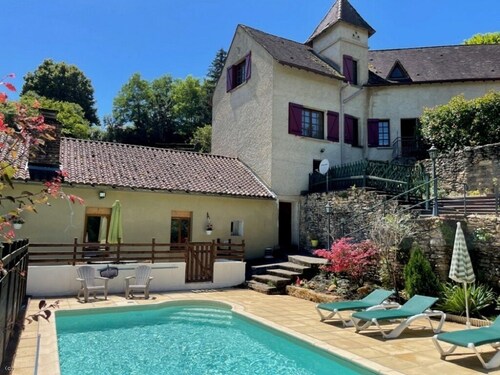 Les maisons du moulin, piscine privée et charme périgourdin