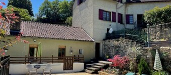 Les maisons du moulin, piscine privée 