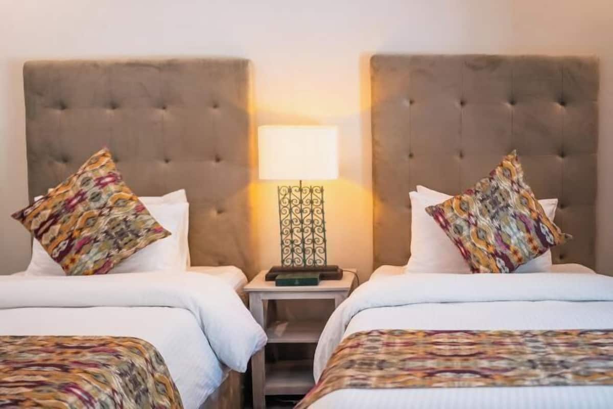 Free WiFi, bed sheets