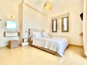 2 slaapkamers, een strijkplank/strijkijzer, gratis wifi, beddengoed