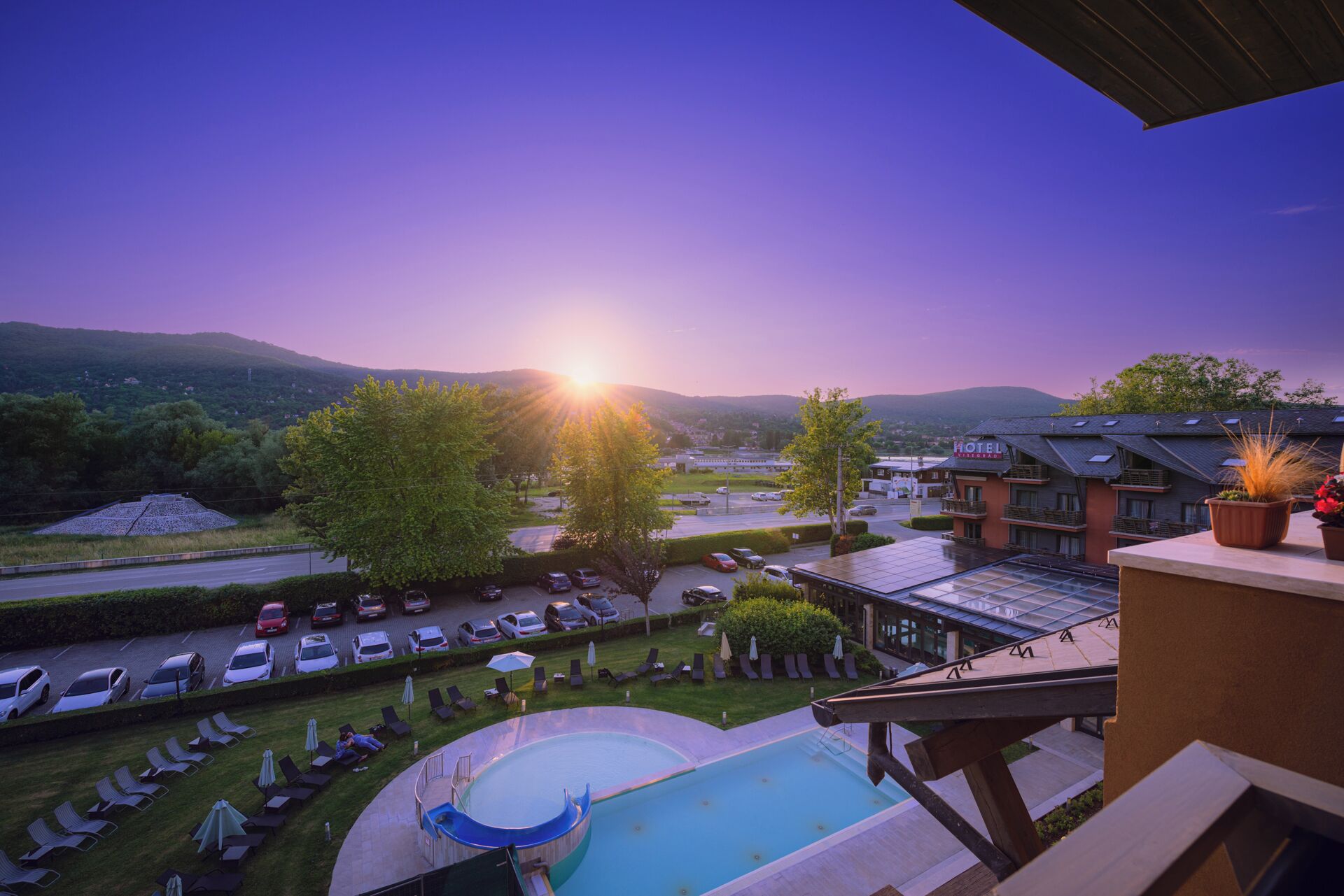 Vista desde la propiedad