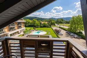 Balcony view - Hotel Visegrád (Visegrád)