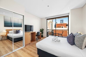 1 bedroom, desk, iron/ironing board, free WiFi