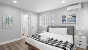 2 habitaciones y camas con efecto memoria