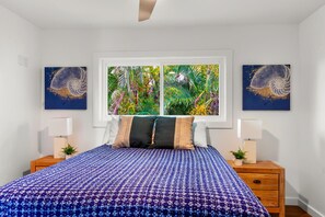 2 chambres, fer et planche à repasser, Wi-Fi, draps fournis