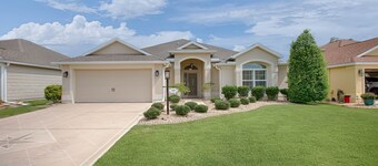 Beautiful 2/2 Designer Home is located North of 466A, Near Lake Sumter Landing.