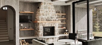 Villa Les Flots: Breathtaking view of the St Lawrence