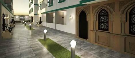 Enceinte de l’hébergement