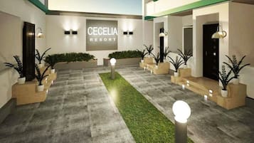 Enceinte de lâhĂ©bergement