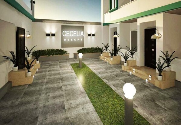 Overnattingsstedets uteområder