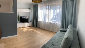 Fernseher, DVD-Player, Bücher, Videothek