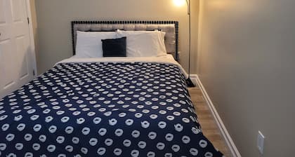This beautiful comfy basement apartment 5 minutes from the park.