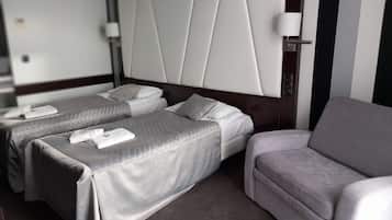 Chambre Affaires Double ou avec lits jumeaux | 1 chambre, draps en coton égyptien, literie de qualité supérieure
