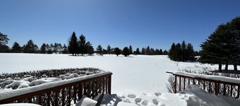 Ski & Golf Getaway: Cozy Log-Style Condo