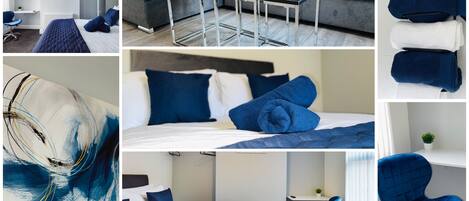 2 chambres, bureau, fer et planche Ă repasser, Wi-Fi gratuit