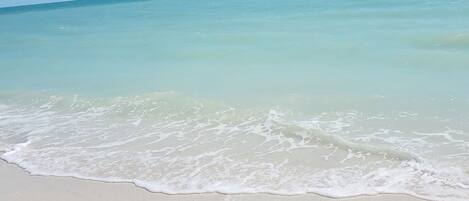 Sun-loungers, beach towels