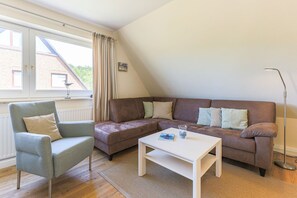 TV, stereo - Appartement Seestern (Sylt)