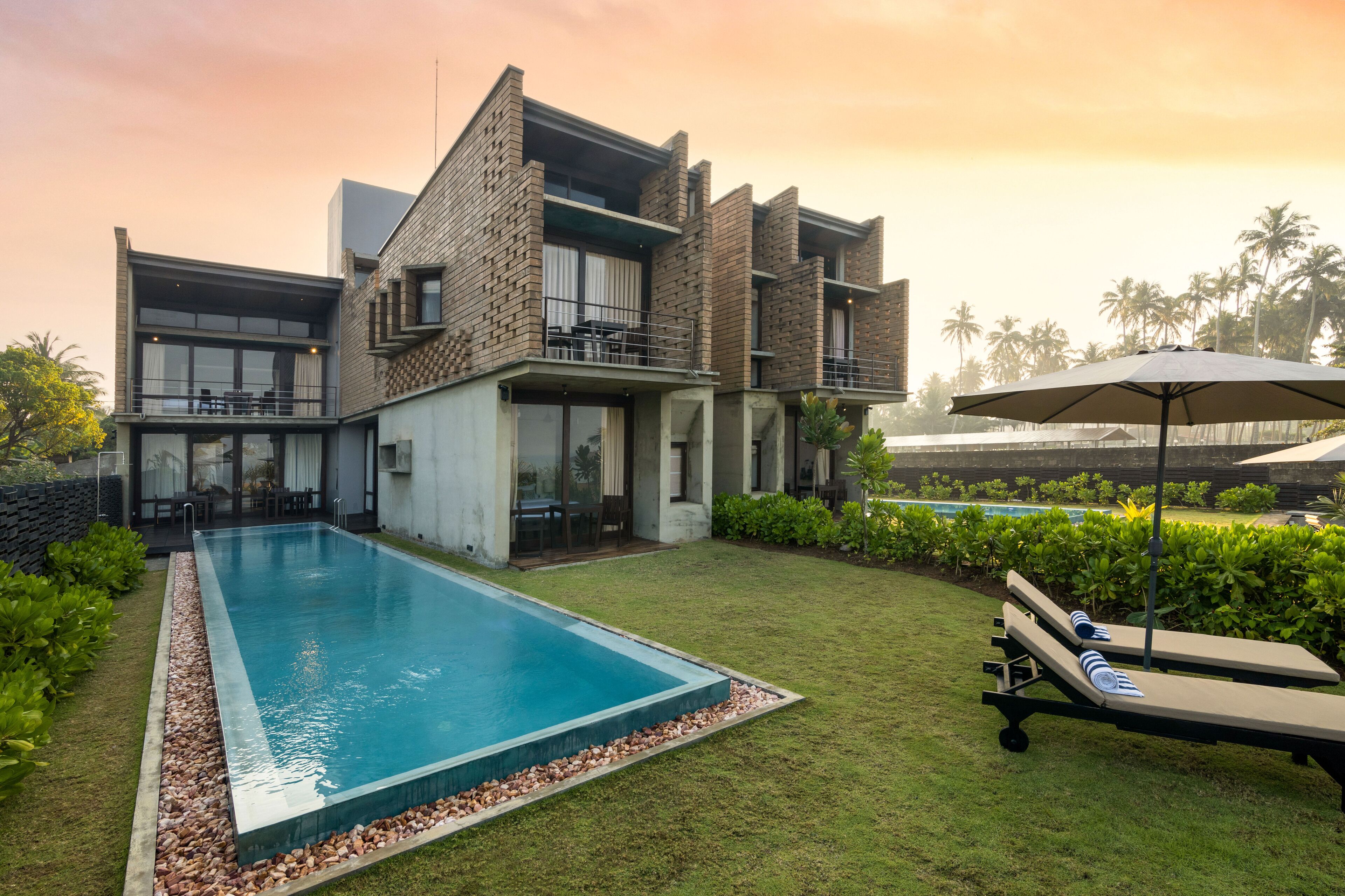 Alberca al aire libre 