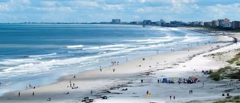 Beach nearby, beach towels