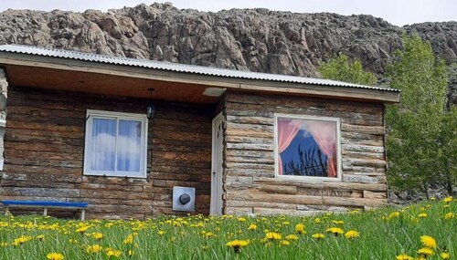 Cabaña con Maravillosa Vista a las Montañas Ideal Para Parejas
