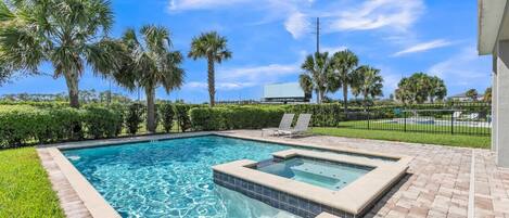 Una piscina climatizada