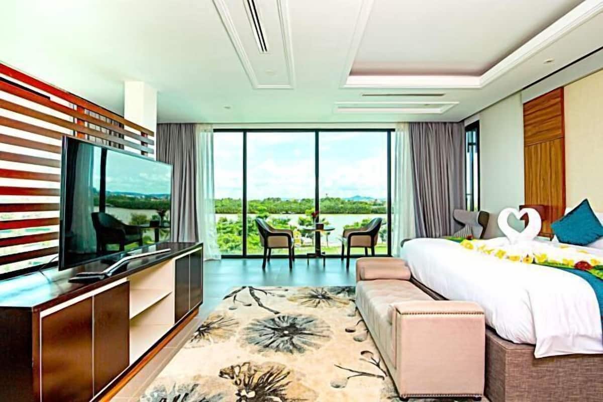 1 habitación, ropa de cama de alta calidad y edredón