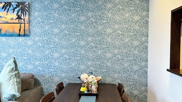 Deluxe Apartment, 2 Bedrooms | 1 bedroom, blackout drapes, iron/ironing board, free WiFi