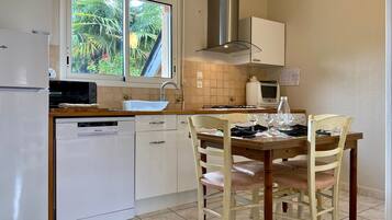 Réfrigérateur, micro-ondes, four, lave-vaisselle