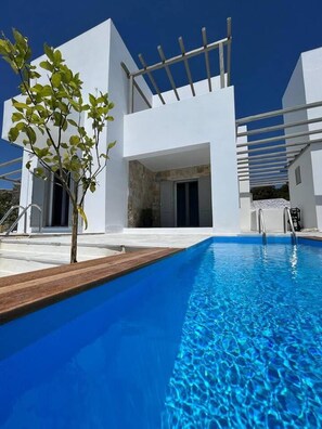 Pool - White Villas Paros With Private Pool (Paros)