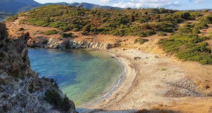 Modern villa with garden in charming South Sardinia