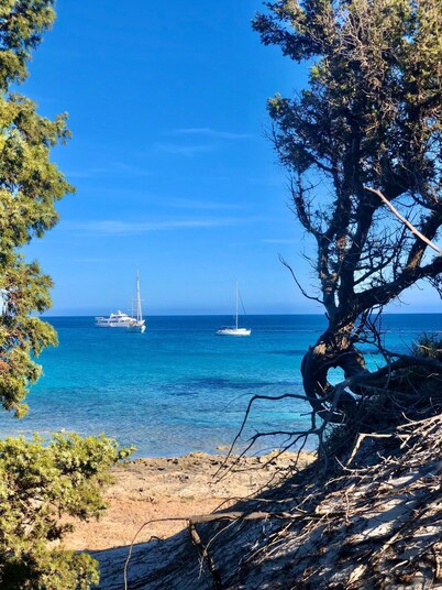 Modern villa with garden in charming South Sardinia