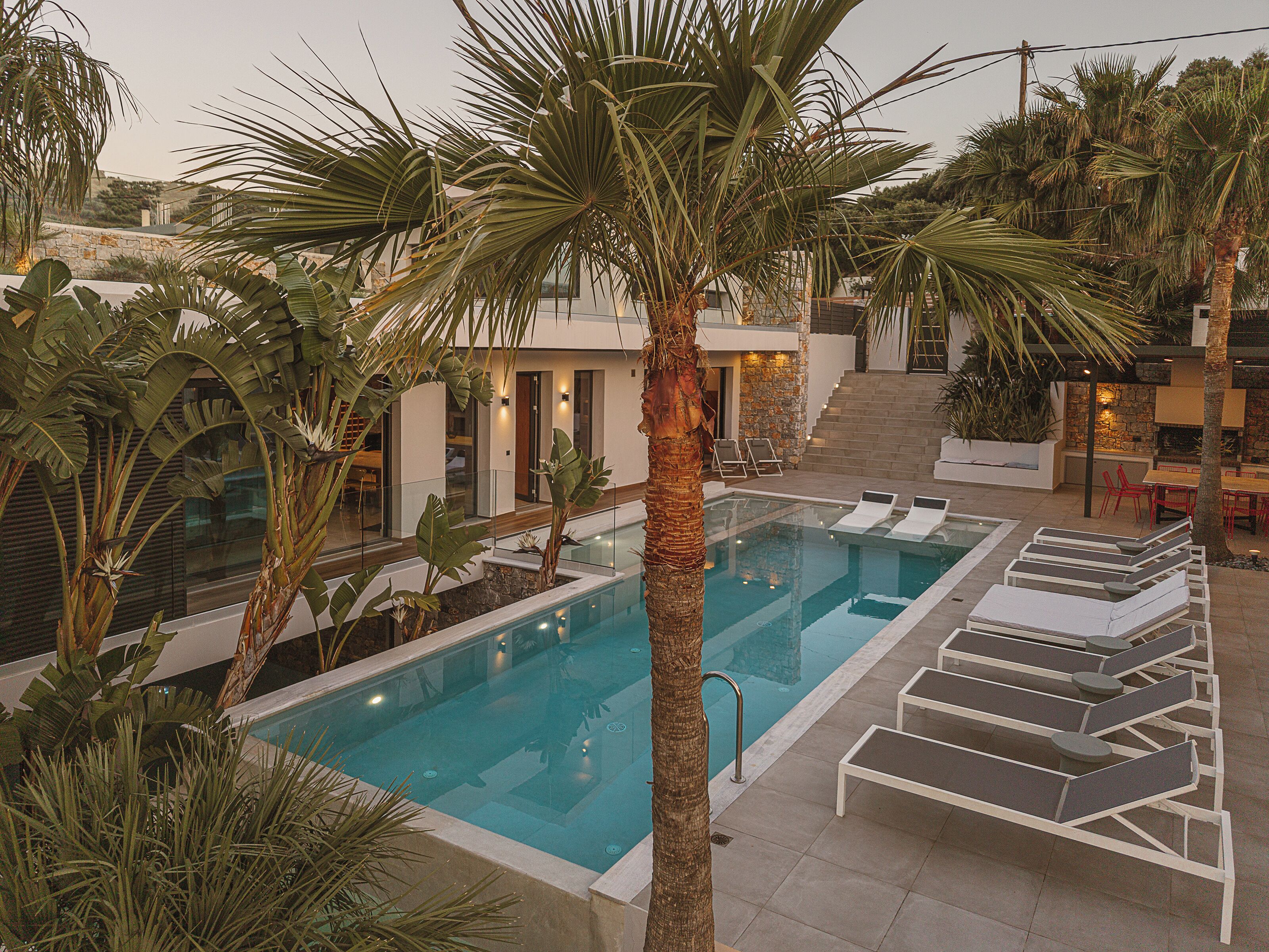 Indoor pool, outdoor pool