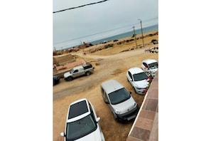 Park your vehicle and enjoy the beach just steps away.