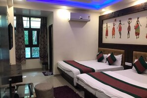Deluxe Quadruple Room, City View | View from room - Goroomgo Cottage Ganga Inn New Delhi (New Delhi)