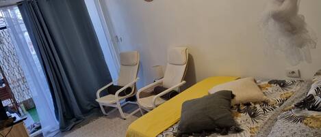 1 soveværelse, strygejern/strygebræt, Wi-Fi, sengetøj