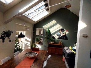 Apartment, Multiple Beds | Private kitchen | Fridge, microwave, oven, stovetop - Lovely Riverside Perthshire Flat - Sleeps 8 (Blairgowrie)