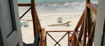 Posada Nativa en la Playa, con Vista al mar
