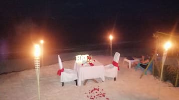 Opções para refeição ao ar livre