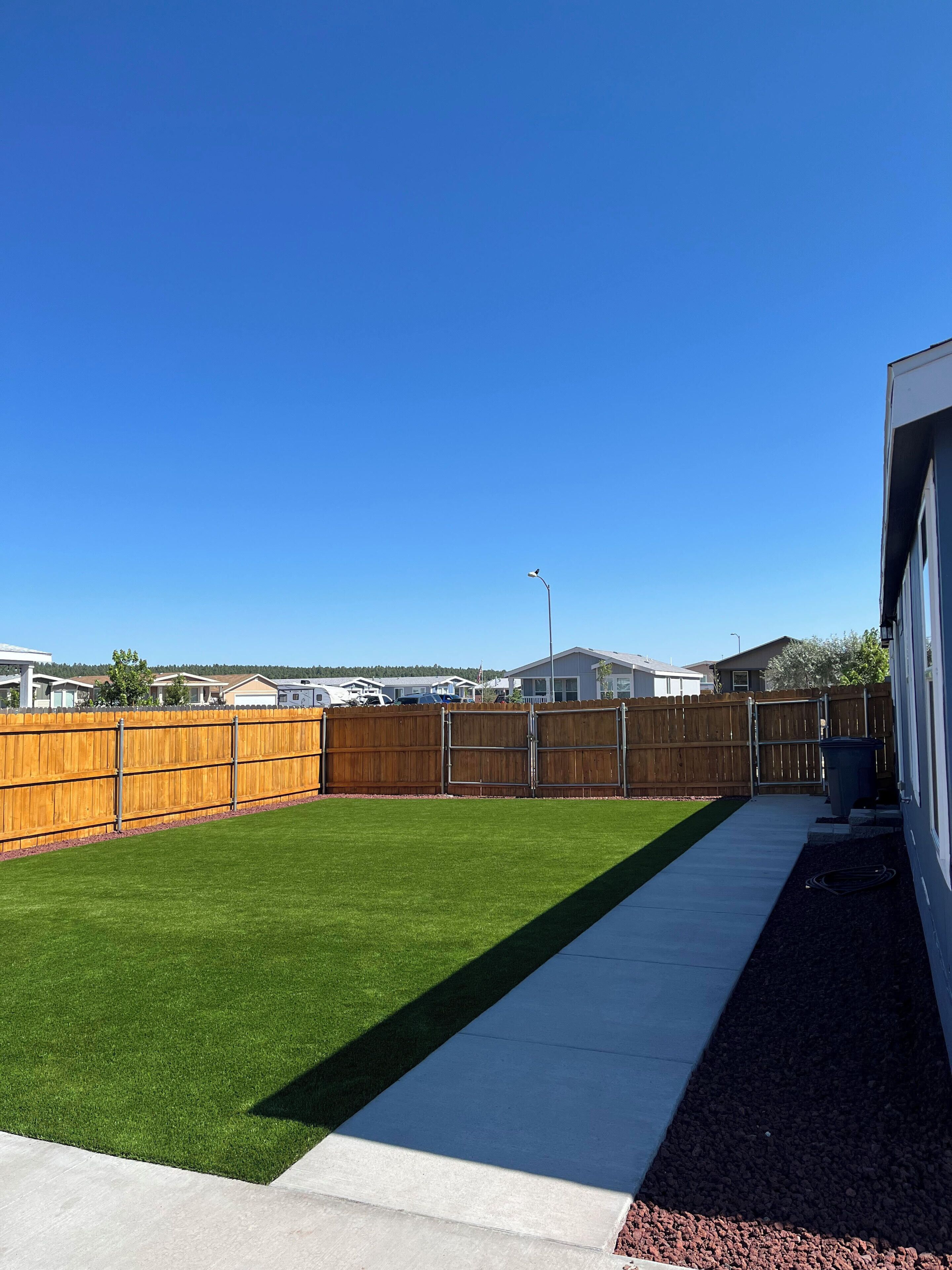 Terrain de l’hébergement 