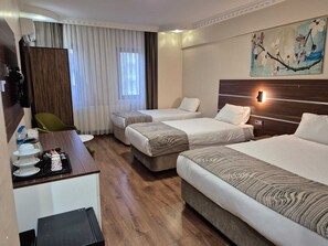 Chambre Quadruple Familiale | Draps en coton égyptien, literie de qualité supérieure