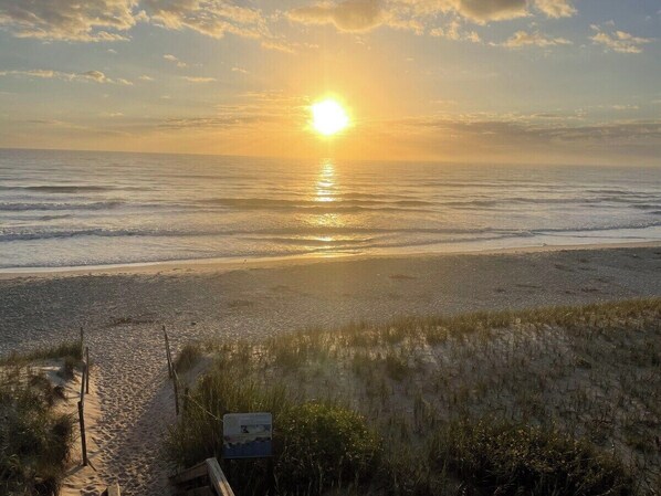 Beach nearby