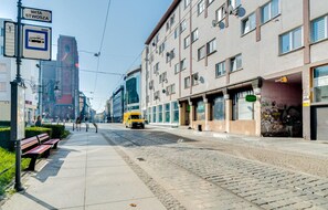 Fassade der Unterkunft