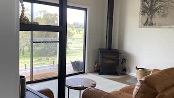 Smart TV, chimenea