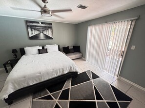 4 habitaciones, escritorio, tabla de planchar con plancha y wifi gratis 