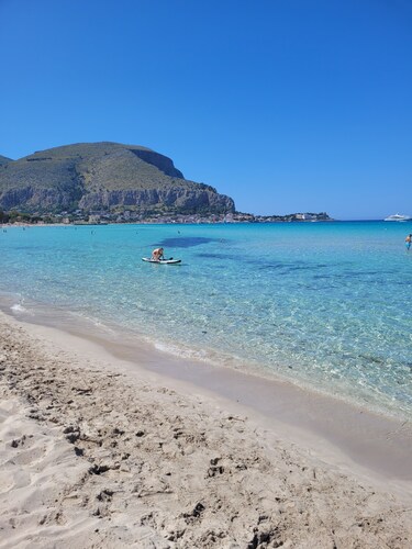 Casa Mandorlo Mondello 10minutes walk from the beach