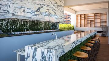 Sala de estar en el lobby
