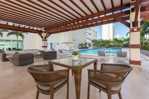 Außenpool, beheizter Pool