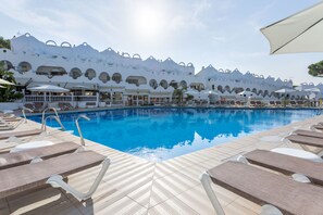 Una piscina climatizada