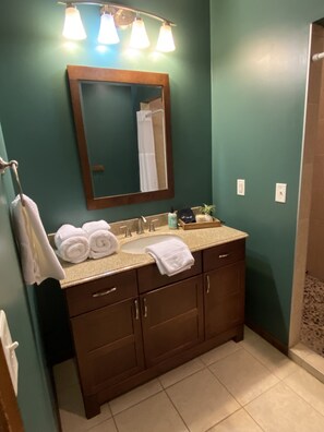 Shower - Quiet rural home located 2 miles from downtown Milford (Milford)